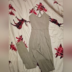 Khaki Jumpsuit